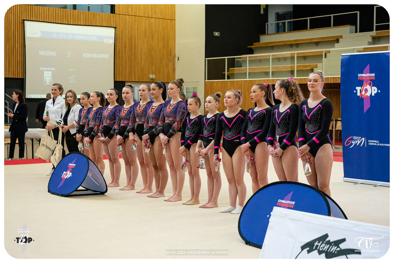 TOP 12 : GYM UNION HAGUENAU vs HENIN GYM